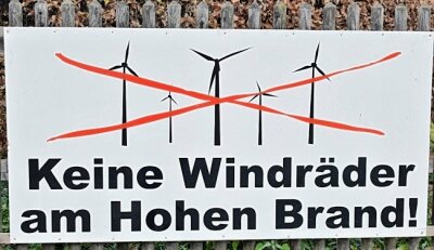 Windräder: Ein Waldbesitzer spricht Klartext - Bürgerprotest gegen Windräder am Hohen Brand. 