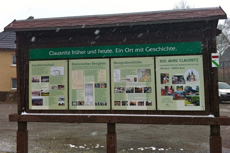 Winterreise nach Clausnitz - Versuch einer Selbstverarbeitung - 