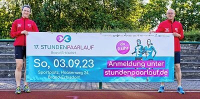 "Wir haben einen Riesenschreck bekommen" - Die Organisatoren des 17. Stundenpaarlaufs, Bianka Meinig und Steffen Kupko, freuen sich am Sonntag auf 180 bis 200 Teilnehmer.