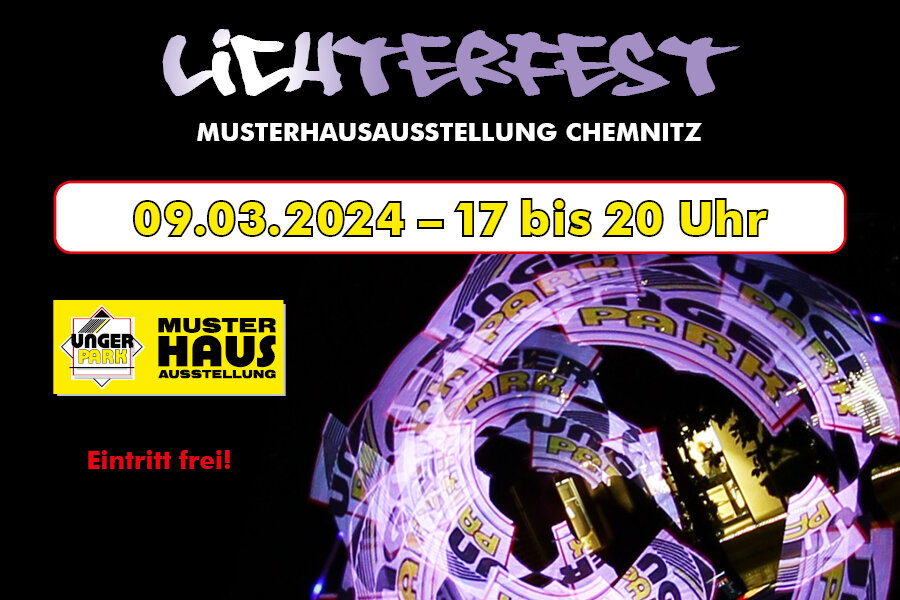 Lichterfest | Musterhausaustellung Chemnitz
