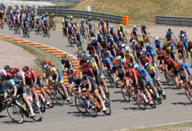 "Wir sehen das als Anerkennung" - Nach den Deutschen Straßenradsport-Meisterschaften der Elite 2019 (im Bild) und 2020 findet am Montag mit der Drei-Länder-Meisterschaft der U 23 erneut ein Titelrennen auf dem Sachsenring statt. 