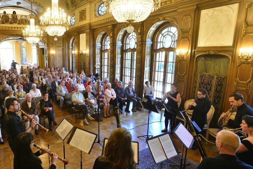 Ein Großteil der Konzerte des Freundeskreises fand im Schloss Waldenburg statt. 
