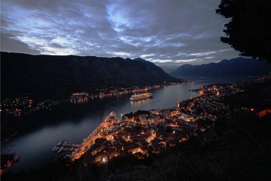 Die Bucht von Kotor ist der südlichste Fjord in Europa - der einzige im Mittelmeer. 
