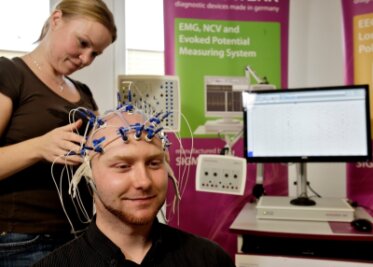 EEG-Messsystem der Firma Sigma Medizin-Technik
