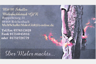 Wohnpark Dr. Rudolf Breitscheid in Reichenbach - Anzeige: M & M Schaller Malerfachbetrieb GbR