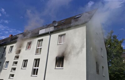 Wohnungsbrand an der Dresdner Straße - 
