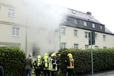 Wohnungsbrand in Chemnitz - Zu einem Brand ist es am Dienstagnachmittag an der Ammonstraße gekommen. 