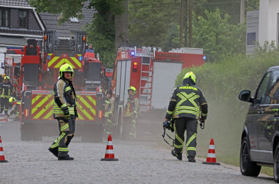 Wohnungsbrand in Gersdorf - 