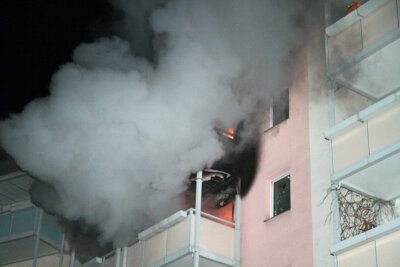 Wohnungsbrand in Marienberg - 