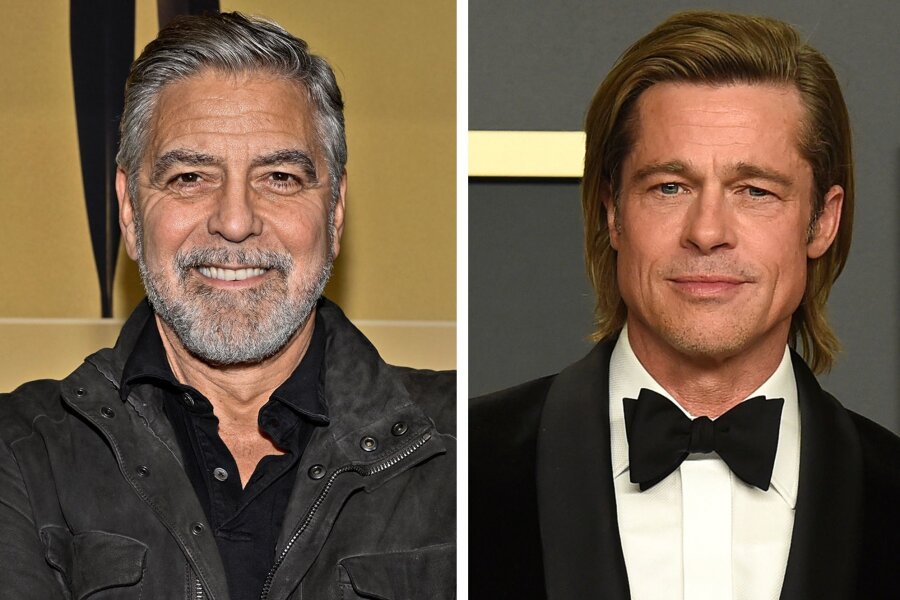 "Wolfs"-Trailer zeigt Clooney und Pitt schweigend im Auto - Clooney und Pitt sind in einem Trailer zum Film "Wolfs" von AppleTV+ erstmals seit 16 Jahren wieder gemeinsam vor der Kamera zu sehen.