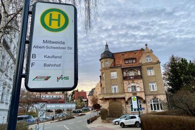 In Mittweida an der Albert-Schweitzer-Straße gibt es seit wenigen Tagen eine Bushaltestelle.
