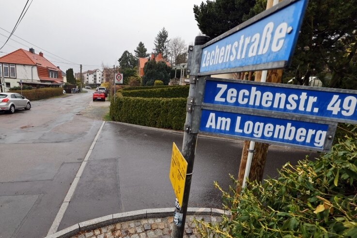 Die Zechenstraße in Hohenstein-Ernstthal soll saniert werden. Allerdings bleibt die Strecke auch künftig eine Sackgasse.