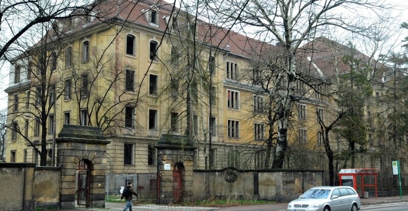 einstige Kaserne an der Chemnitzer Straße
