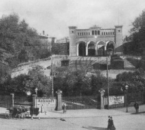 Zugunglück forderte 28 Menschenleben - Der Bayerische Bahnhof in Leipzig (um 1910). 