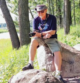 Zurück im Leben: Organspende gibt Vogtländer eine neue Chance - Der Hobbyfotograf Dirk Spannenkrebs genießt sein Leben ohne Dialyse. Hier am Rum River in Minnesota, beim Urlaub in den USA. 