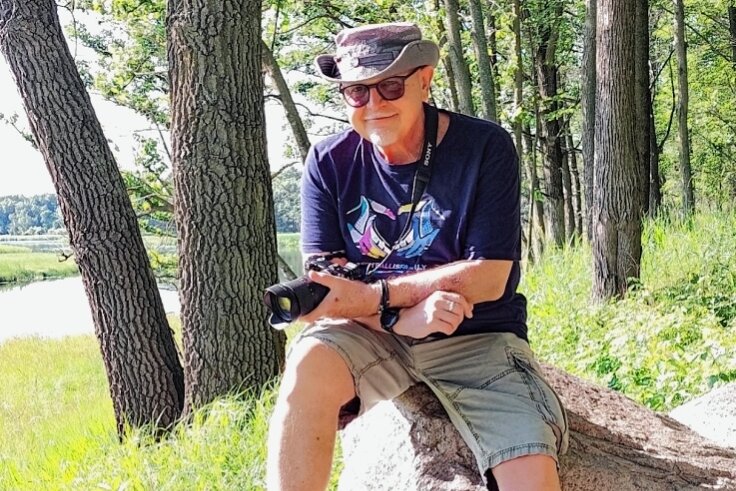Zurück im Leben: Organspende gibt Vogtländer eine neue Chance - Der Hobbyfotograf Dirk Spannenkrebs genießt sein Leben ohne Dialyse. Hier am Rum River in Minnesota, beim Urlaub in den USA. 
