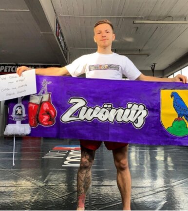 Zwönitzer lässt Fäuste fliegen - Muay Thai Boxer Marvin Dittrich