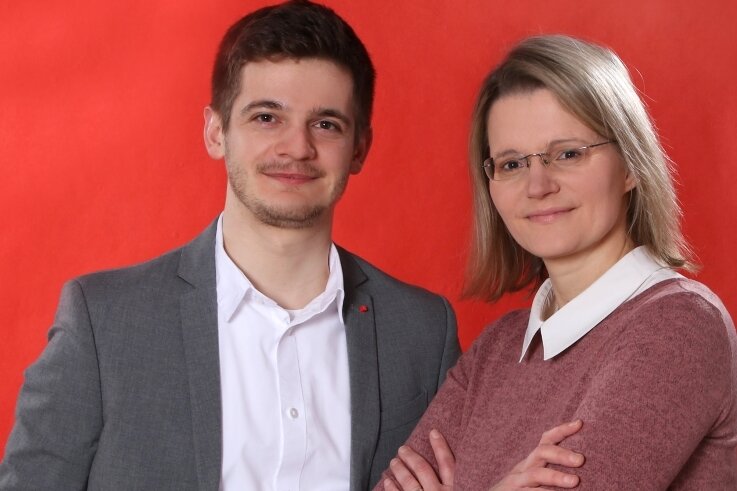 Alexander Geißler und Katrin Stenker haben sich ebenso für eine künftige Doppelspitze der SPD beworben.