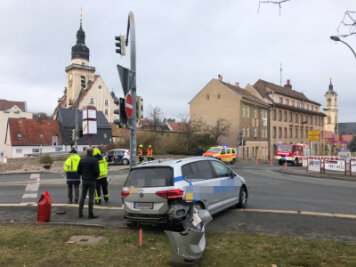 Zwei Schwerverletzte bei Unfall in Werdau - 