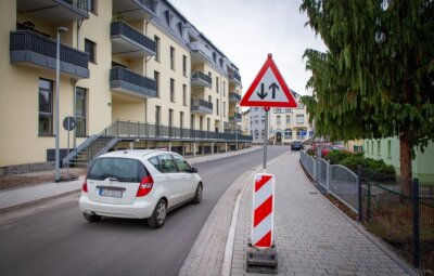 Zwei Straßen in Flöha nach Sanierung wieder befahrbar - 