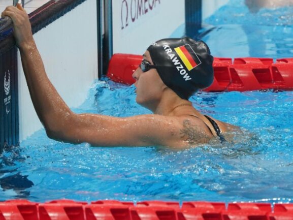             Holte kurz nach Taliso Engel am Mittwoch das zweite deutsche Para-Schwimmgold in Tokio: Elena Krawzow.