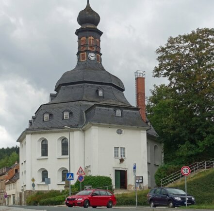 Zweitgrößte Rundkirche Sachsens - Dass die Kirche "Zum Friedefürsten" in Klingenthal steht, wussten viele. 