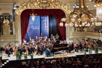 Zwickau: Erstmals Dirigenten-Meisterkurs bei Robert-Schumann-Wettbewerb - Während eines Konzertes im Rahmen des Internationalen Robert-Schumann-Wettbewerbs in Zwickau.