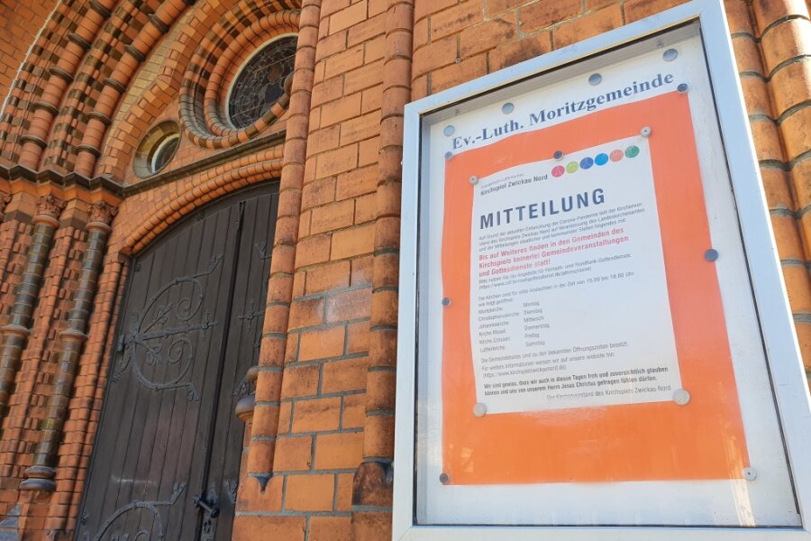 Zwickau: Gottesdienste entfallen, Kirchen im Netz vertreten - 