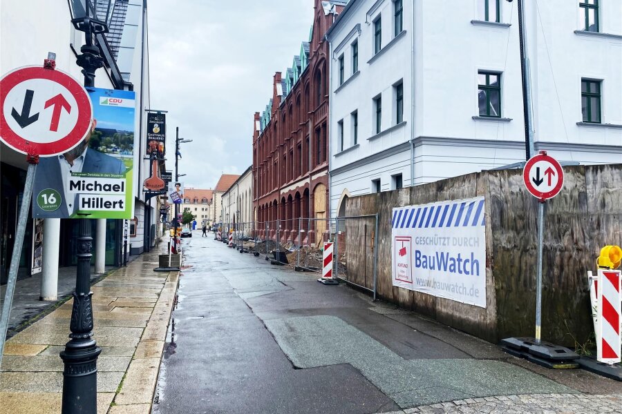 Zwickau investiert in Peter-Breuer-Straße: Umbau beginnt im August - Die Peter-Breuer-Straße soll ab August innerhalb eines Jahres umgestaltet werden.