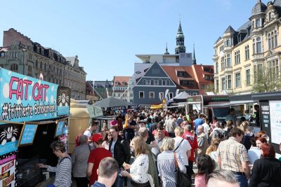 Zwickau schmaust: Streetfood-Festival ein Erfolg - 