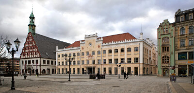 Das Zwickauer Rathaus.