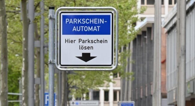 Zwickau: Wenn der Parkautomat mal streikt - 