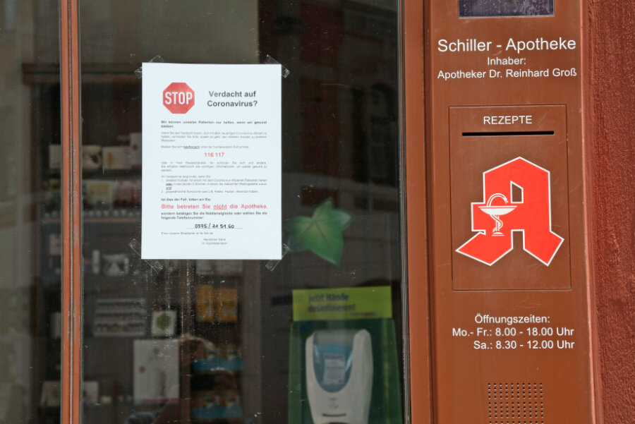 Zwickau: Wie Apotheken versuchen, ihr Personal zu schützen - 