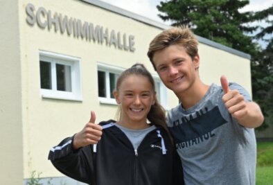 Zwickauer Geschwister teilen ihre sportliche Leidenschaft - Sie trainieren gemeinsam in Chemnitz und sind als Geschwister ein Herz und eine Seele: Jenny und Jeremy Kunz vom SV Zwickau 04. 