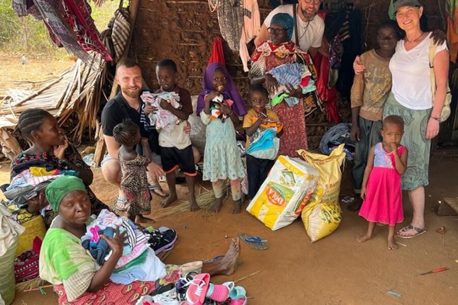 Zwickauer Spenden in Kenia gut angelegt - Fritz, Michael und Ulrike Hoferichter unterstützen jetzt auch Waisenkinder im Süden Kenias. 