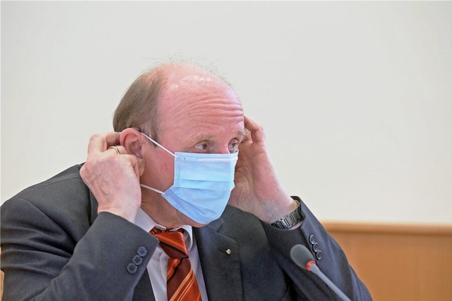 Zwickaus Landrat kritisiert Aus für Impfzentrum - Landrat Christoph Scheurer