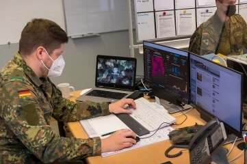 Im Marienberger Operationszentrum Covid-19 werden die Amtshilfe-Anträge koordiniert. 