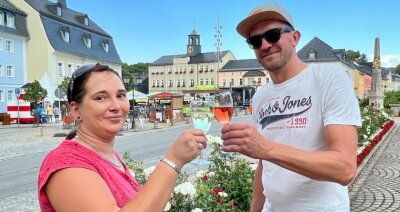 Zwönitz erlebt Weinfest-Premiere - 