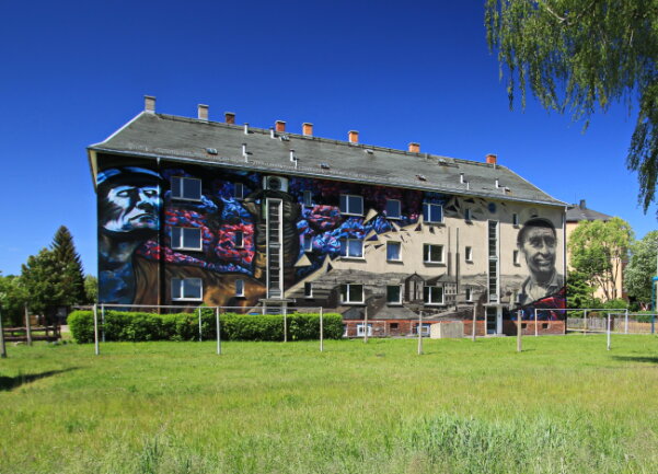 Graffiti. KohleBoom in Oelsnitz Erzgebirge. 500 Jahre Industriekultur in Sachsen.
