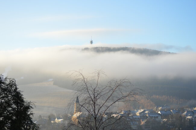 Keilberg im Nebel