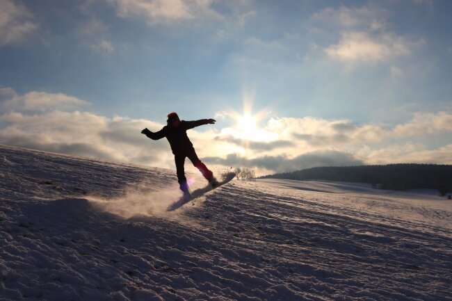 Mit Schwung das neue Jahr beginnen! Wintersport im sch&ouml;nen Gornsdorf. 
